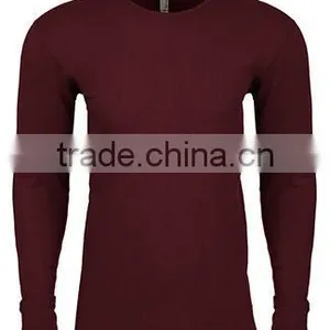 Next Level Apparel Unisex Long Sleeve Thermal Hoody - Made From 60% Cotton and 40% Polyester and Comes With Your Logo. thumbnail-5