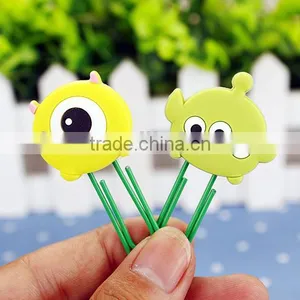 PVC Soft Material Planner Clip Cartoon Creative Paper Clip Planner Accessories thumbnail-6
