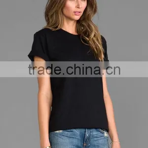 Plain Cotton T-shirt thumbnail-4