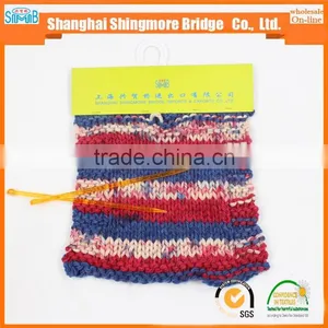 China Fancy Yarn Supplier Cheapest Wholesale 50% Acrylic 50% Polyester Yarn, Long Space Dyed Chunky Acrylic Yarn thumbnail-6