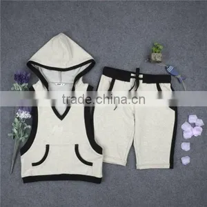 Comfortable Cotton Tracksuit Women Custom Sportswear Gym Tracksuit Women Tracksuit Stringer Hoodie thumbnail-2