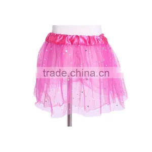 Factory Custom Wholesale Lace Cotton Garment Handmake Tutu Skirt Girls thumbnail-1