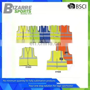 Customized Yellow Green Reflective Safety Vest thumbnail-3