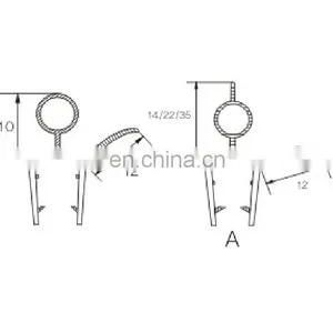 PVC Shower Door Water Proof Strip for the Bottom of the 6mm, 8mm, 10mm, 12mm Glass Doors thumbnail-2