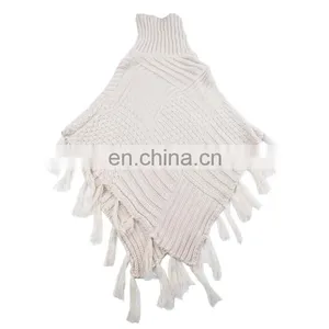 TOROS Women Knitted Heavy Winter Turtleneck Sweater Dress for Women thumbnail-2