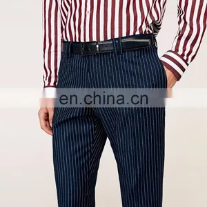 2017 Dongguan Wholesale Custom Slim Fit Suit Trousers For Men thumbnail-3