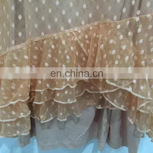 2017 Summer Two-piece Screen Cloth Condole Belt Unlined Upper Garment for Women thumbnail-3