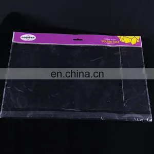 Custom Design Moisture Proof Opp Packing Plastic Bag/opp Poly Bag With Clear Window and Header thumbnail-2