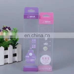 Factory Direct Selling Environmental Protection PP Plastic Packing Box, PVC Color Printing Box, Stationery Packing Box With Hang thumbnail-1