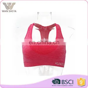 2015 High Quality Fashionable Cheap Wholesale Athletic Breathable Sport Bra Women thumbnail-1
