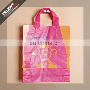 Custom Guangzhou Reusable Die Cut Print Plastic Shopping Bag thumbnail-6