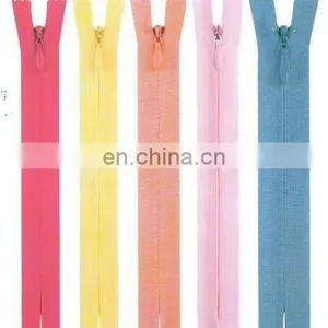 Long Chain Invisible Zipper Resin Zipper Rolls Factory for Garment Production thumbnail-1