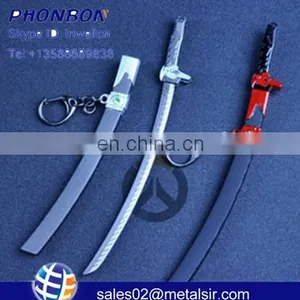 OW Overwatch Genji Game Cosplay Knife Keychain,movie Star Metal Keychain thumbnail-1