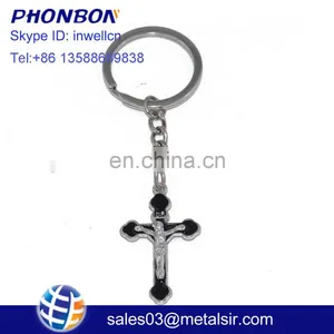Wholesale Cross Souvenir Metal Keychain thumbnail-1