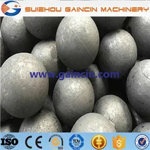 Skew Rolling Steel Ball, Grinding Media Forged Balls, Steel Forged Balls, Grinding Media Steel Balls for Mine Industry thumbnail-1