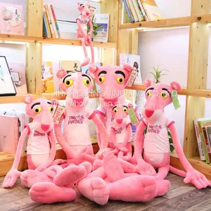China Manufacture Pink Naughty Panther Dalang Plush Toy as Sleeping Pillow thumbnail-5