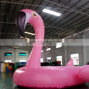 Advertisement Inflatable Pink Flamingo Model For Shopping Mall Decoration thumbnail-1