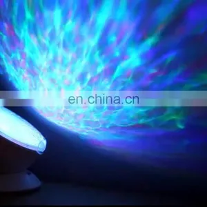 LED Remote Control Undersea Lamp Music Player Night Light Ocean Wave Projector for Kids Christmas Gifts thumbnail-1