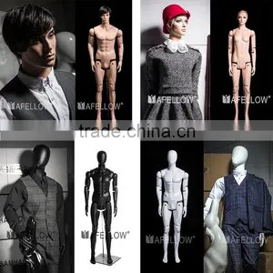 Moveable Realistic Skin Color Male Mannequin thumbnail-1