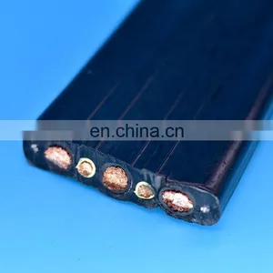 3*35mm2+2*10mm2 Flat Reel Cable NGFLGOU NGFLGOEU Cable Low-voltage Flat Control Cable thumbnail-1