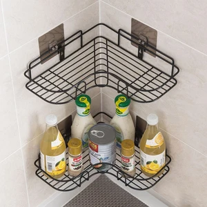 Corner Storage Holder Corner Storage Shelf For Bathroom Shower Corner Stand thumbnail-4