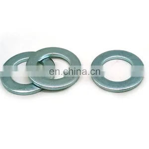 Mild Steel BSW BS4320 Flat Round Pressure Washer Asme b 18.22.1 Threaded Washer Zinc Plated thumbnail-2