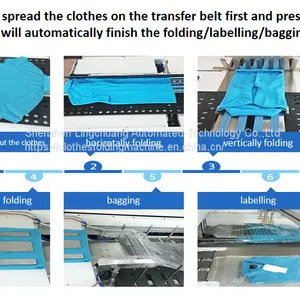 T Shirts Folding Packing Machine 600pcs/Hour thumbnail-3