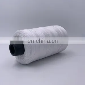 High Quality Raw White 100% Cotton Bleached White With Gassed Waxed Kite Thread thumbnail-2