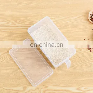 2021 Hot Kitchen Multi Function Plastic Storage Container Box With Handle and Cover Plastic Storage Container thumbnail-5