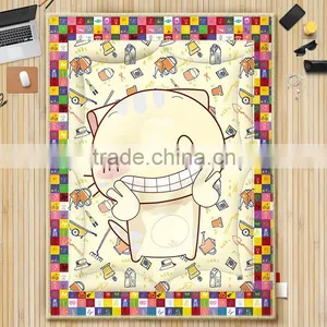 2015 Hot Selling Wholesale Printed Down Filling 3d Cartoon Kids Cotton Quilts thumbnail-1