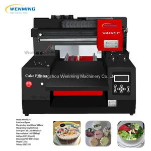 Automatic Edible Picture Cake Printer T-shirt Printing Machine Digital Printing Machine thumbnail-4