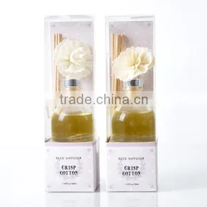50ml Home Fragrance Aroma Reed Diffuser With Glass Bottle and Sola Flower SA-1282 thumbnail-2