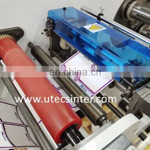 UTS420H Turret Type High Speed Automatic Label Cutting Machine, Self-adhesive Sticker Cutter Rewinder thumbnail-5