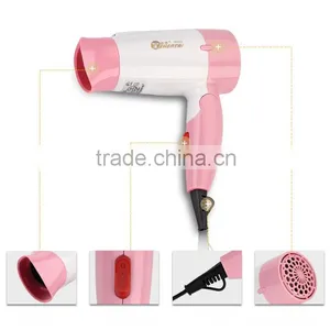 Customized Pink Hair Dryer Foldable Hair Dryer for Travel thumbnail-6