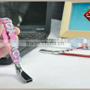 CZ Diamond Jewelry Bracelet Lanyard USB Flash Drive New Gadget Paypal thumbnail-1