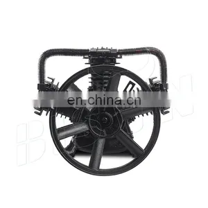 Bison China Factory Direct Sale 950Rpm 450L/Min 4Hp 3 Cylinder Air Compressor Head Pump thumbnail-1