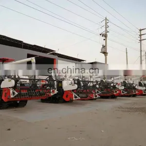 2021 Rice Combine Harvester YAZU 128 Harvetser Chinese Manufacturer Combine Harvester 128hp thumbnail-2