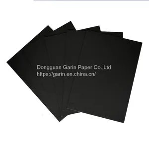 230gsm 280gsm 330gsm 380gsm 430gsm 480gsm Black Cardboard 787mm 889mm Black Paperboard Rolls thumbnail-3