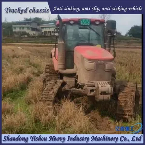 Tractor Track Chassis Modification With Good Waterproof Performance in Paddy Fields thumbnail-1