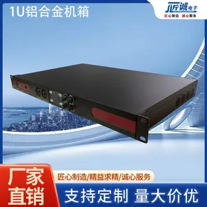 Aluminum Chassis Efficiently Heat Dissipation Electronic Components Installation Box 1U Chassis thumbnail-4
