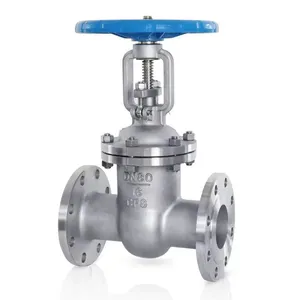 Customizable 304/316 Stainless Steel Flange Gate Valve Z41W-16P Manual/Electric Power Steam Valve With Multiple Specifications thumbnail-3