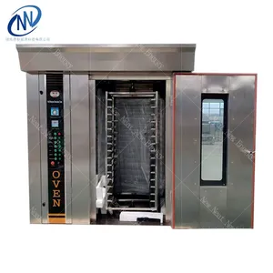 Gas/Electric Industrial Bakery Rack Oven Sale Big Rotating Loaf Bread Oven French Baguette Moulder Bakery Equipment Gas Furnace thumbnail-2