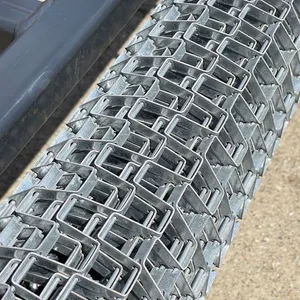 4ftx 4ft Drag Mat Heavy Duty Steel Mesh Field Farm Leveling for ATV UTV thumbnail-2