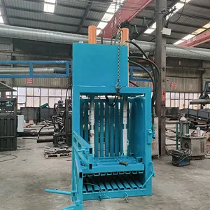 Factory Direct Sales Vertical Hydraulic Baler for Waste Paper & Plastic Bottles for Beverage Home Use thumbnail-3