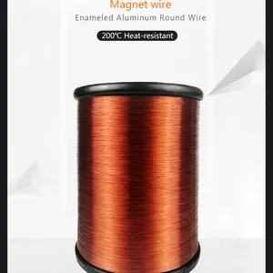220 Class Aluminum Conductor Enameled Wire Round Magnet for Transformer Winding Instrumentation thumbnail-5
