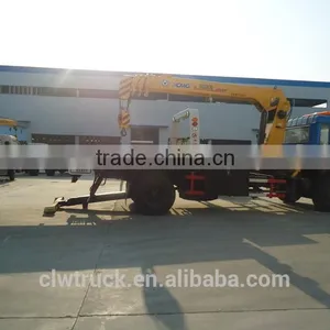 2015 Dongfeng Wrecker Towing Truck With Crane, 4x2 Truck Mounted Crane thumbnail-4