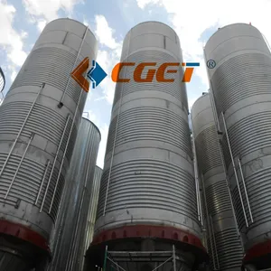 304 Stainless Steel Large Scale Brewing Equipment With PLC Control System thumbnail-5
