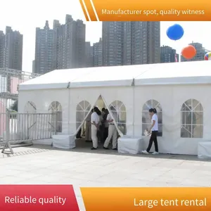Rental of Large Outdoor Wedding and Event Marquees, Setup of Banquet Tents, Aluminum Alloy Performance Awnings and Large Canopies thumbnail-4