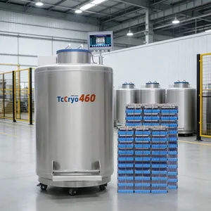 TcCryo YDD-460 Vapor Phase Liquid Nitrogen Tank_stainless Steel Liquid Nitrogen Tank thumbnail-1