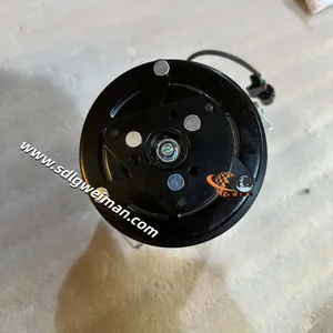 Hyundai Excavator Parts Genuine 11Q6-90040 Compressor Assy for R210LC7 thumbnail-1
